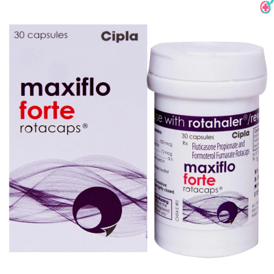 Maxiflo Forte Rotacaps (Fluticasone + Formoterol)