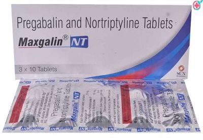 Maxgalin NT Tablet (Pregabalin + Nortriptyline)