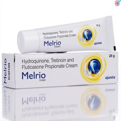 Melrio Cream (Hydroquinone + Fluticasone propionate + Tretinoin) 20gm