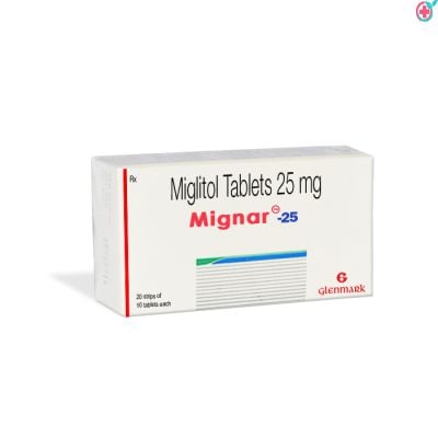 Mignar 25mg (Miglitol 25mg)