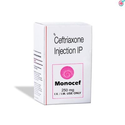 Monocef 250 Injection (Ceftriaxone 250mg)