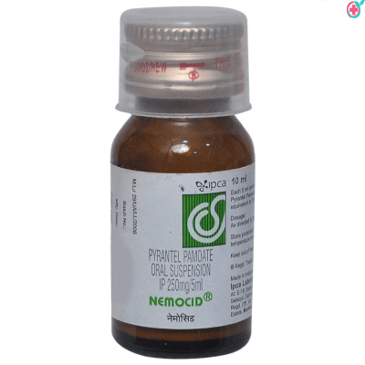 Nemocid Oral Suspension (Pyrantel pamoate 250mg)