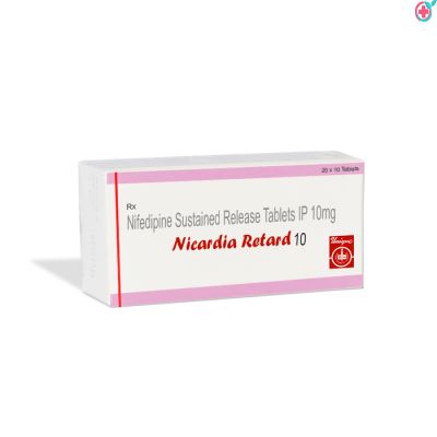 Nicardia Retard 10mg Tablet SR (Nifedipine 10mg)