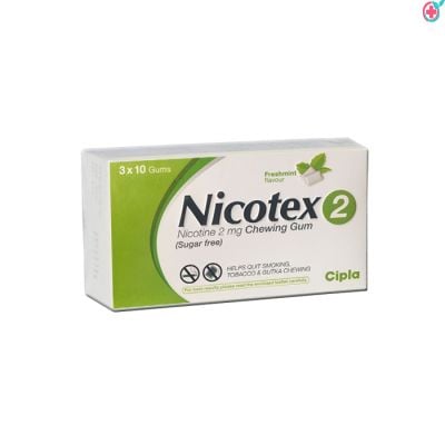 Nicotex 2mg Tablet (Nicotine 2mg)