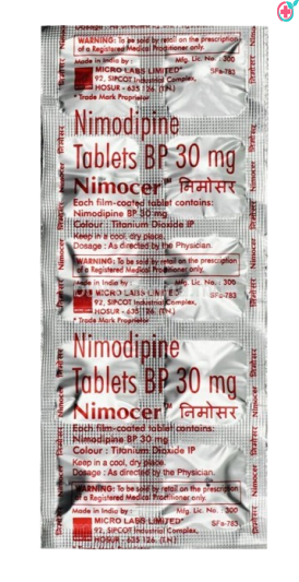 Nimocer Tablet (Nimodipine)