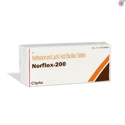 Norflox LB 200 Tablet (Norfloxacin 200mg)