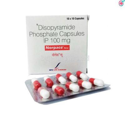 Norpace 100 Capsule (Disopyramide 100mg)