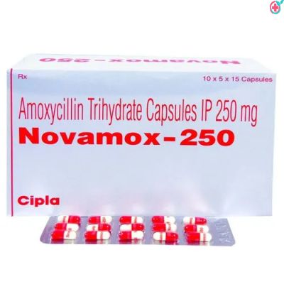 Novamox 250mg Capsules (Amoxicillin)