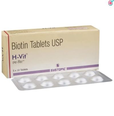 H-Vit Biotin Tablet (Biotin) 5mg