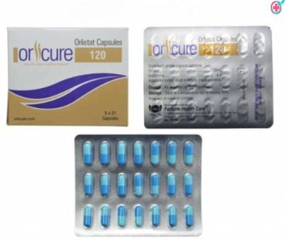 Orlicure 120 mg Capsule (Orlistat)