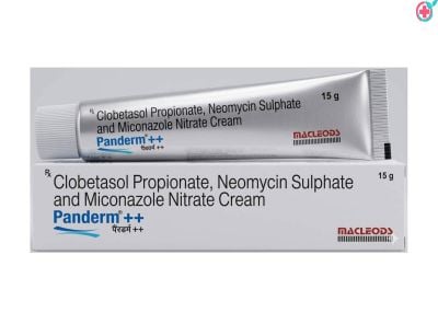 Panderm + + Cream (Clobetasol + Miconazole + Neomycin)