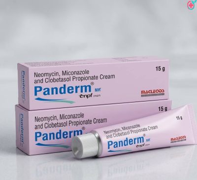 Panderm NM Cream (Clobetasol + Miconazole + Neomycin) | Used to Treat Dermatitis and Fungal Skin Conditions