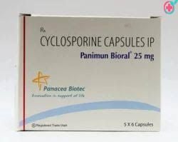 Panimun Bioral Capsule (Cyclosporine) 25mg