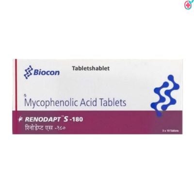 Renodapt S 180mg Tablet Mycophenolate sodium 180mg)