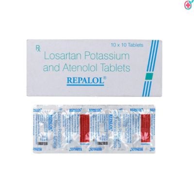 Repalol Tablet (Atenolol (50mg) + Losartan (50 mg))
