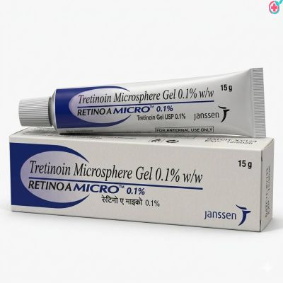 Retino A Micro 0.1% 15gm (Tretinoin 0.1%)