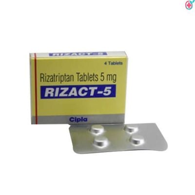 Rizact 5mg Tablet (Rizatriptan 5mg)