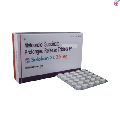 Seloken XL 25mg Tablet (Metoprolol Succinate 25mg)