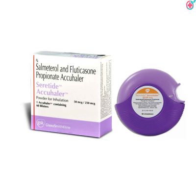 Seretide 50/250 Accuhaler (Salmeterol 50mcg / fluticasone propionate 250mcg)