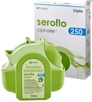 Seroflo 250mg Ciphaler (Salmeterol+ Fluticasone Propionate)
