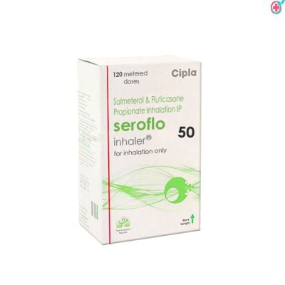 Seroflo Inhaler 50 (Salmeterol 25mcg + Fluticasone 50mcg)