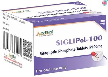 Siglipol 100mg Tablets (Sitagliptin)