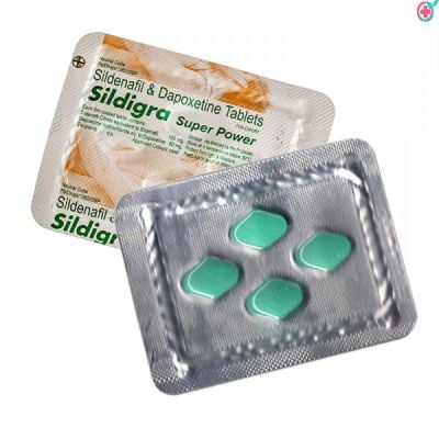 Sildigra Super Power Tablet (Sildenafil citrate (100mg) + Dapoxetine (60mg))