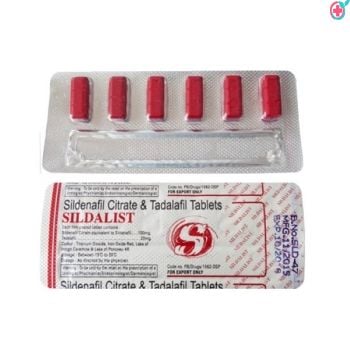 Sildalist Tablet (Sildenafil Citrate (100mg) + Tadalafil (20mg))