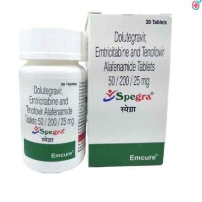 Spegra Tablet (Dolutegravir + Emtricitabine + Tenofovir Alafenamide)