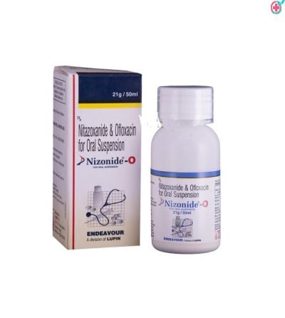 Nizonide-O Oral Suspension (Nitazoxanide + Ofloxacin)