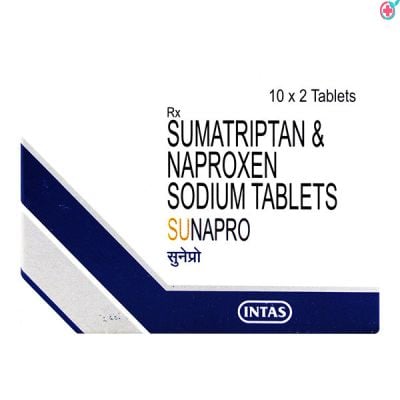 Sunapro Tablet (Sumatriptan + Naproxen)
