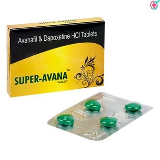 Super Avana Tablets (Avanafil (100mg)+ Dapoxetine (60mg))