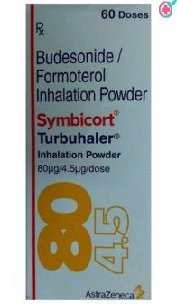 Symbicort Turbuhaler (Formoterol 4.5mcg + Budesonide 80mcg)