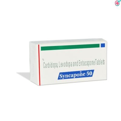 Syncapone 50mg Tablet (Levodopa (50mg) + Carbidopa (12.5mg) + Entacapone (200mg))