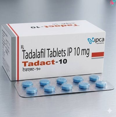Tadact 10 Tablet (Tadalafil 10mg)