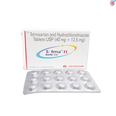 Telma H Tablet (Telmisartan (40mg) + Hydrochlorothiazide (12.5mg))