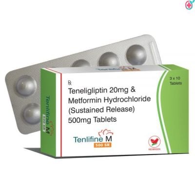 Tenlifine M 500mg (Teneligliptin + Metformin)