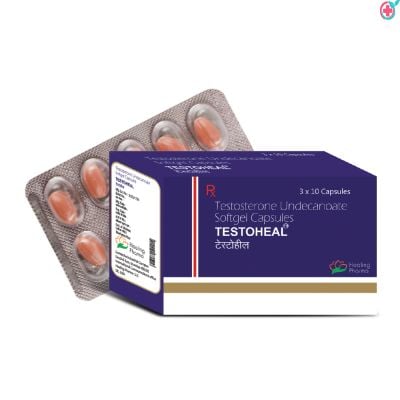 Testosterone Soft Gel 40mg (Testoheal Capsules 40mg)