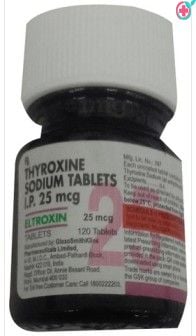Eltroxin 25mg (Thyroxine 25mg)