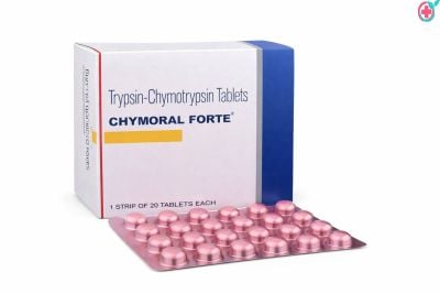 Trypsin Chymotrypsin: Chymoral Forte Tablets - 100000AU