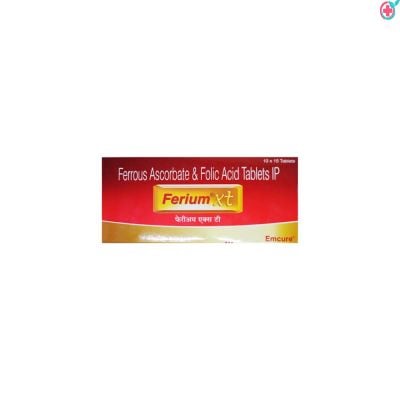 Ferium XT Tablet with Ferrous Ascorbate & Folic Acid