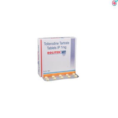 Roliten Tablets (Tolterodine)