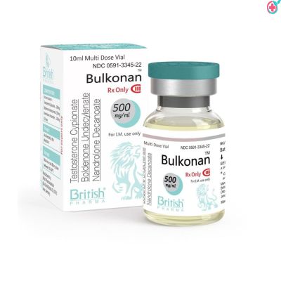Bulkonan 500 Mg Injection (Testosterone Cypionate Boldenone Undecylenate Nandrolone Decanoate)