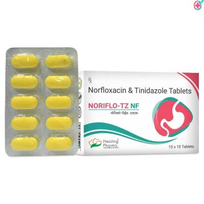 Noriflo TZ NF Tablets (Norfloxacin + Tinidazole)