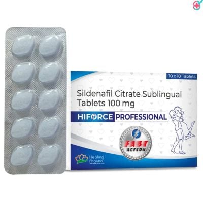 Hiforce Professional Tablet (Sildenafil Citrate Sublingual)