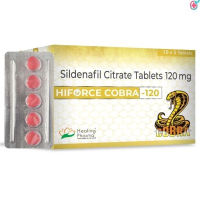 Hiforce Cobra Tablet (Sildenafil Citrate)