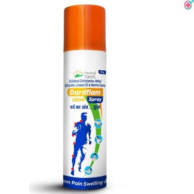 Dardflam Spray (Used to : Provides relief from muscle and joint pain, inflammation, and swelling associated with sprains, strains, and injuries.)