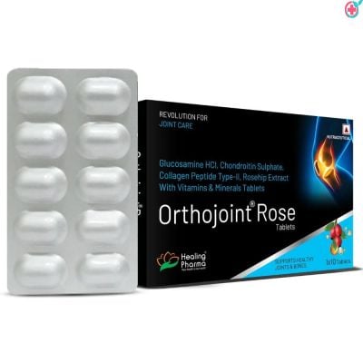 Orthojoint Rose Tablet (Used To: support joint health and relieve pain, stiffness, and inflammation associated with joint disorders. )