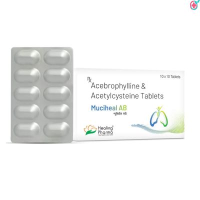 Muciheal AB Tablet (Acebrophylline+ Acetylcysteine)