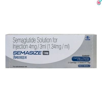 Semasize 1mg Solution for Injection (1 Cartridge, 4 Needle, 4 Alcohol Swab)